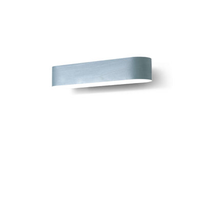I-Club Small Wall Sconce - DIM0-10V LED - Matte Satin Diffuser - Sea Blue