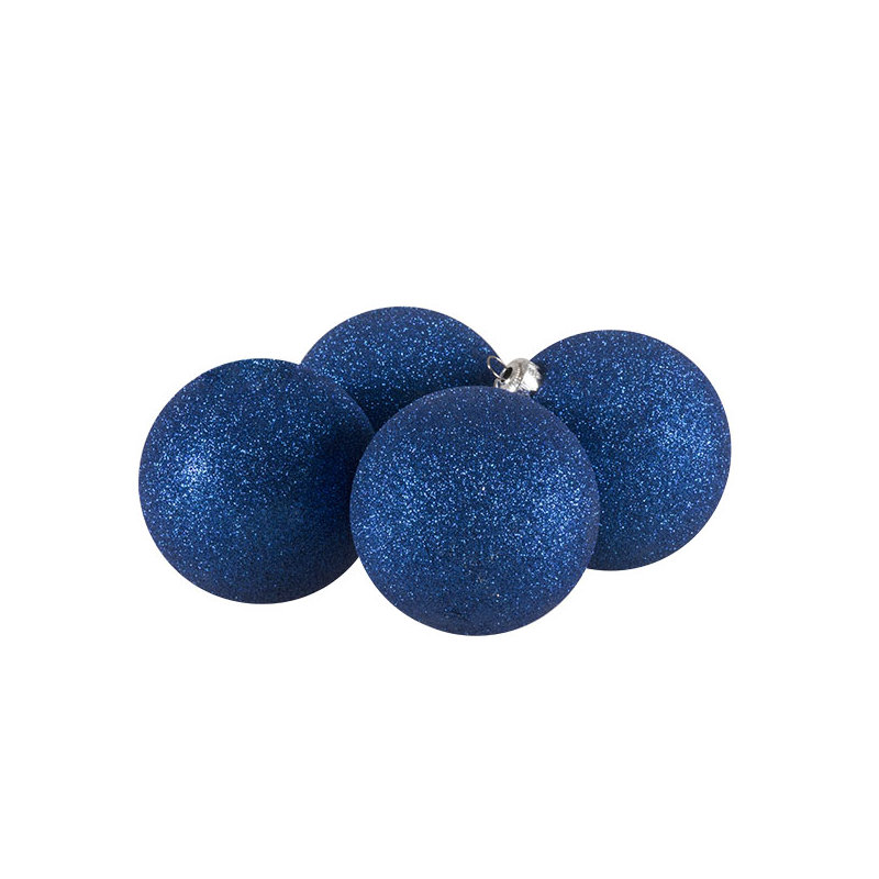 10cm Bauble, Blue