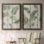 Modern Fronds II - ensemble de 2 peintures sur toile encadrées-384959701-384959706