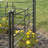 31.5'' H x 36'' W Graphite Metal Fencing Kits
