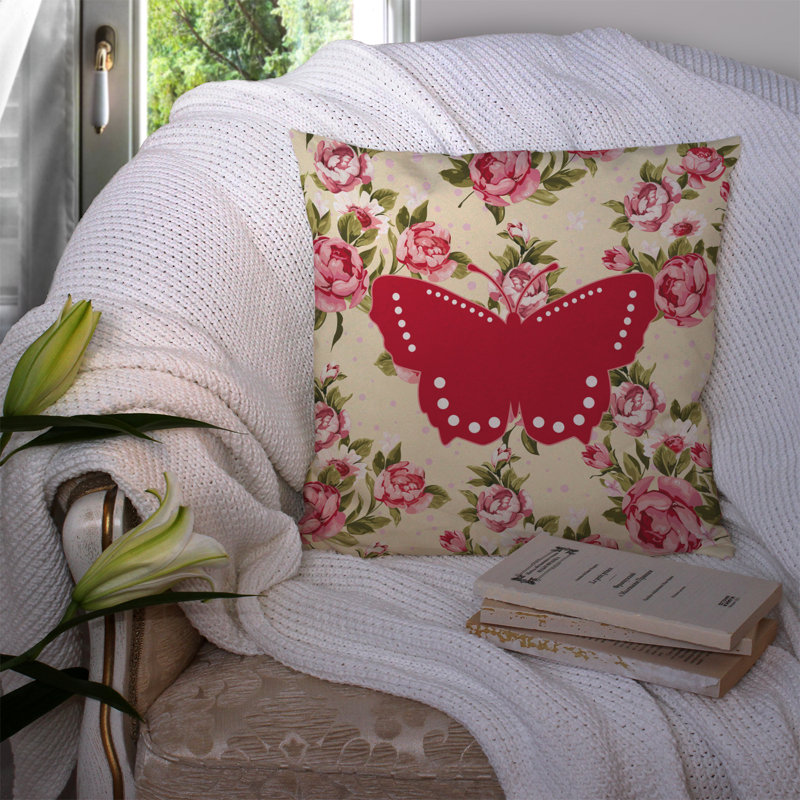  Housse de coussin d'extérieur carré et insert, Jaune clair