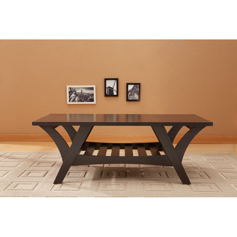 Four Leg Coffee Table with Storage