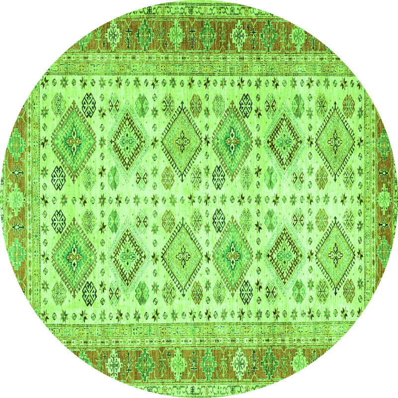Performance Oriental Indoor Rug, Round 6'
