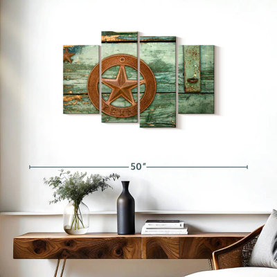 Lelar Rusted Texas Star