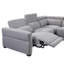 Canapé modulaire inclinable de 98,5 po Almyra