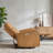 Wall Hugger Power Recliner With Faux Leather Upholstery – Ergonomic High-Back Design-902599657