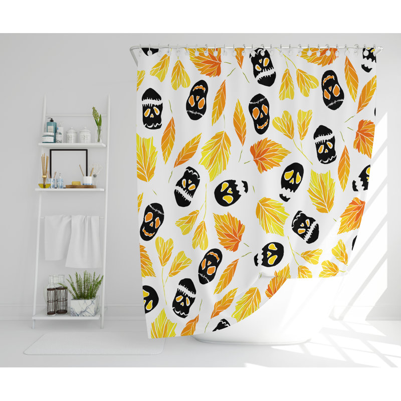 Dunwoody Polyester Shower Curtain, 168cm H x 168cm W