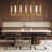 Farmhouse Chandelier With Glass Tube-489108474-473930355