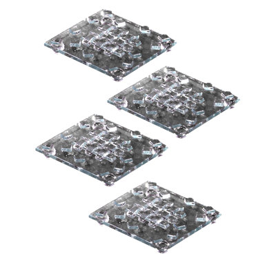 1'' H Glass Tabletop Hurricane