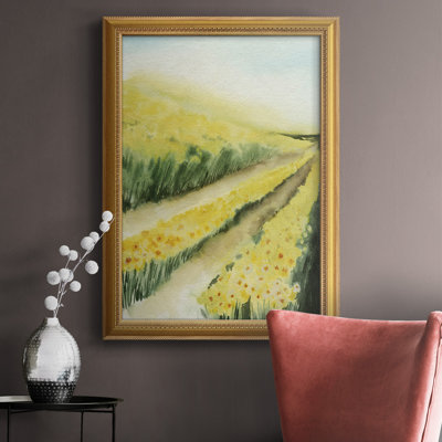 " Gilded Aisles I " Painting Print