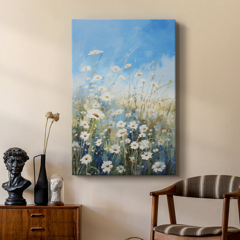 FLORAL Series X -Custom Wrapped Gallery Cavas, 18" H x 12" W