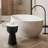 Abhiraj Black and White End Table