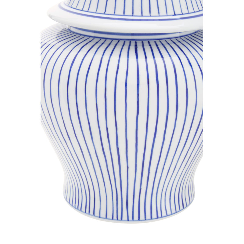 Noralee Handmade Ceramic / Porcelain Decorative Urns & Jars, 39 H x 29 W x 29 D cm