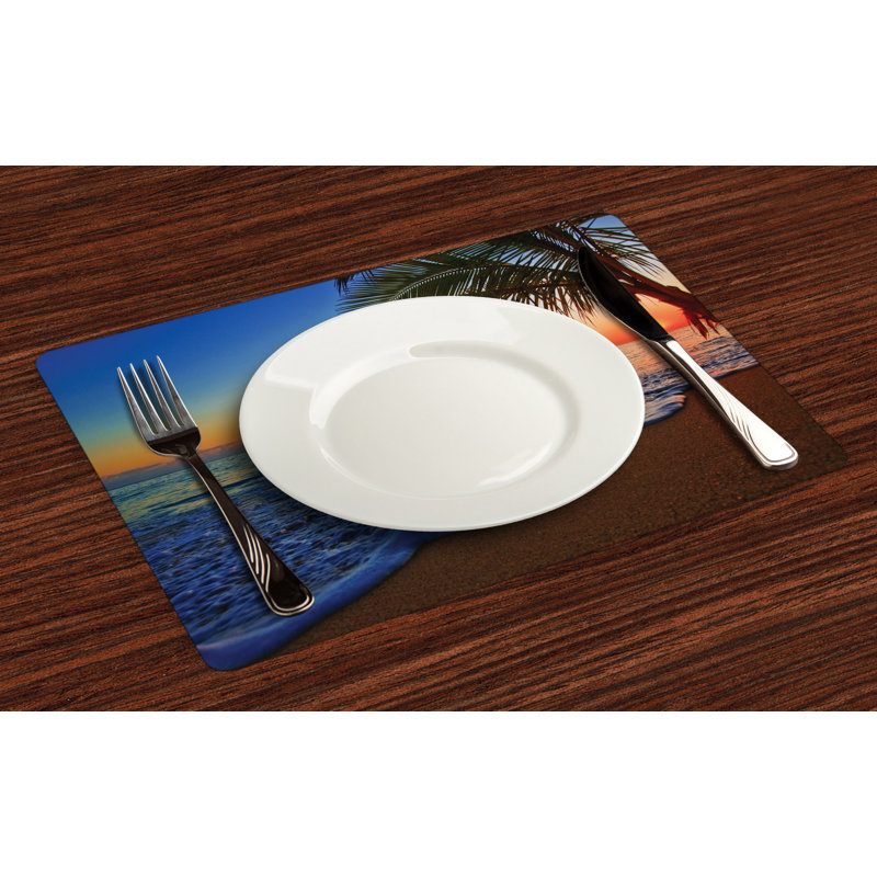 Bailey Hawaiian Sunrise Lanikai Beach Placemat