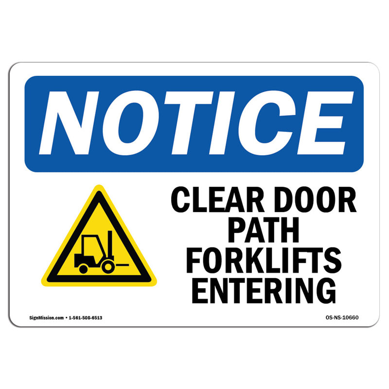 Notice Sign