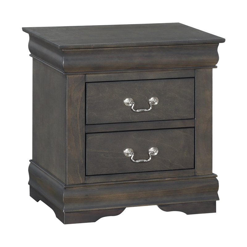 Table de chevet, , Gris