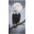 Quick Dry Microfiber Eagle Full Moon Beach Towel, 50 x 60 in
