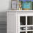 White storage cabinet