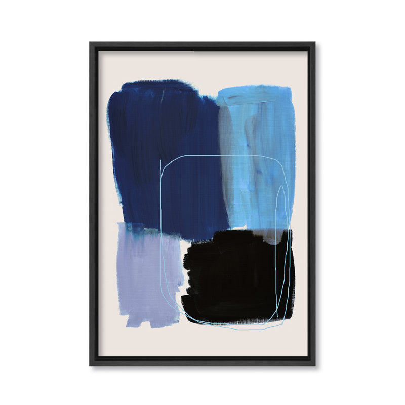 Abstract Brushed With Opulence, 30" H x 24" W