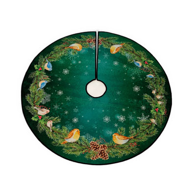 Winter Birds Tree Skirt