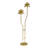 Brass Flower Floor Lamp