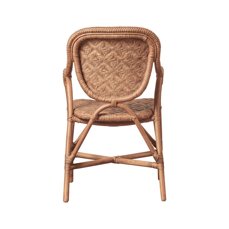 Portofino Arm Chair, Brown, Brown