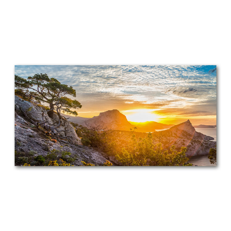 Sunset - No Frame Print on Canvas