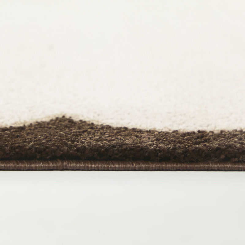 Tapis beige / brun Dominique, Rectangle 7 pi 10 po x 10 pi