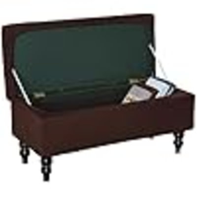 Ottoman Cover Stretch Storage Ottoman Bench Slipcover Jacquard Folding Storage Bench Ottoman Cover Footrest Stool Slipcover Footstool Protector Cover With Elastic Bottom Fit