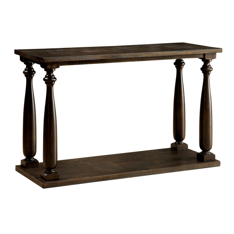 Console en bois massif 48 po Tomaz