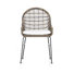 Chaise de patio avec coussin Cacho