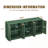 Wooden Kenilworth with 6 doors and metal handles-162874898
