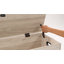 Banc de rangement Farmhouse avec rangement pour chaussures, banc d'entrée 47,2 po avec couvercle à fermeture en douceur pour la chambre à coucher, le couloir et le salon-8055348