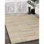 Tapis contemporain rouge / gris / noir-1165733540