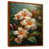 Toile avec cadre flottant brun