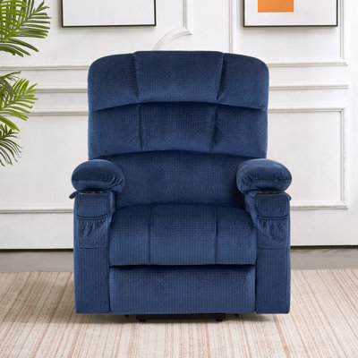 Karem Dual Motor Power Lift Recliner Chair with Massage and Heat, Fabric