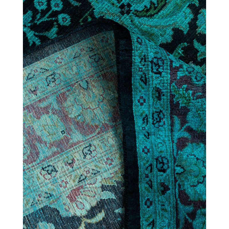 Fine Vibrance One-of-a-Kind 3' 10" X 6' 5" Hand Knotted Area Rug