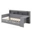 Lit de jour simple avec tablettes de rangement, lit gigogne et bureau d'étude-1281528801