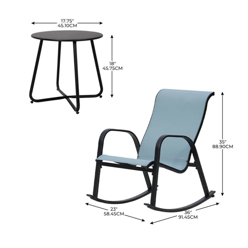 2 - Person Seating Group, Blue