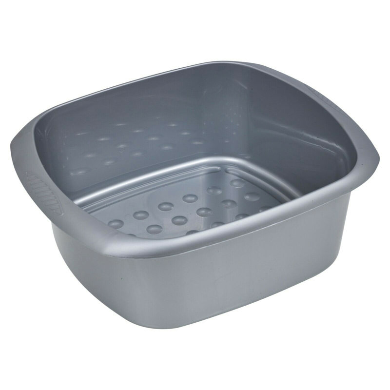 Alanna Rinse Basket, Silver