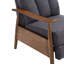 Fauteuil avec cadre en bois-1860464459