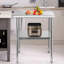 Table de préparation en acier inoxydable VEVOR-90976186