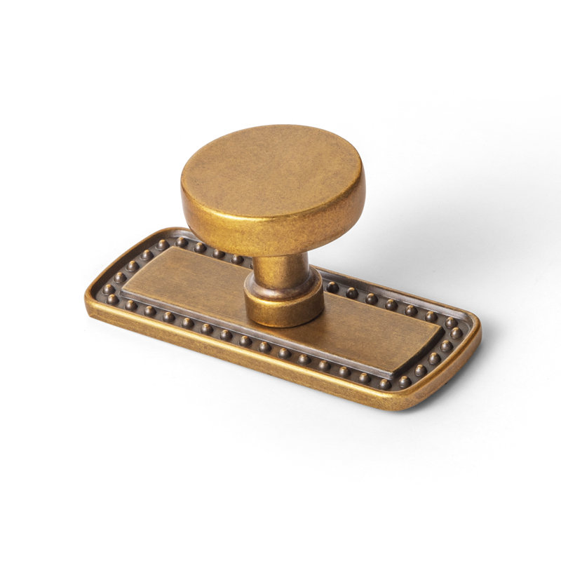 1.2" Diameter Circle Knob With Backboard