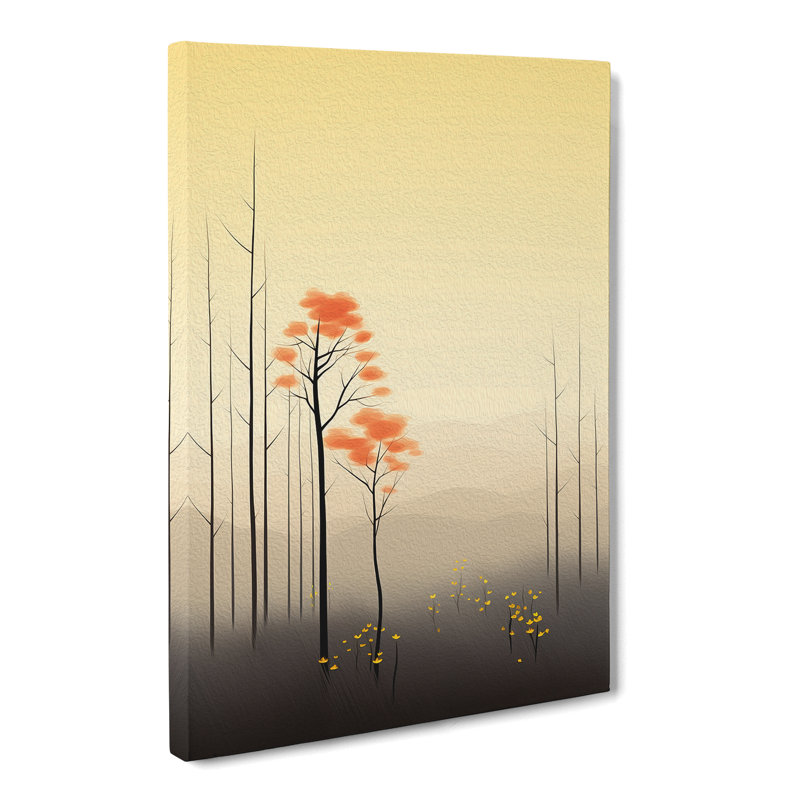 Spring Forest Minimalism No.2 - No Frame Print, 60cm H x 40cm W x 3cm D