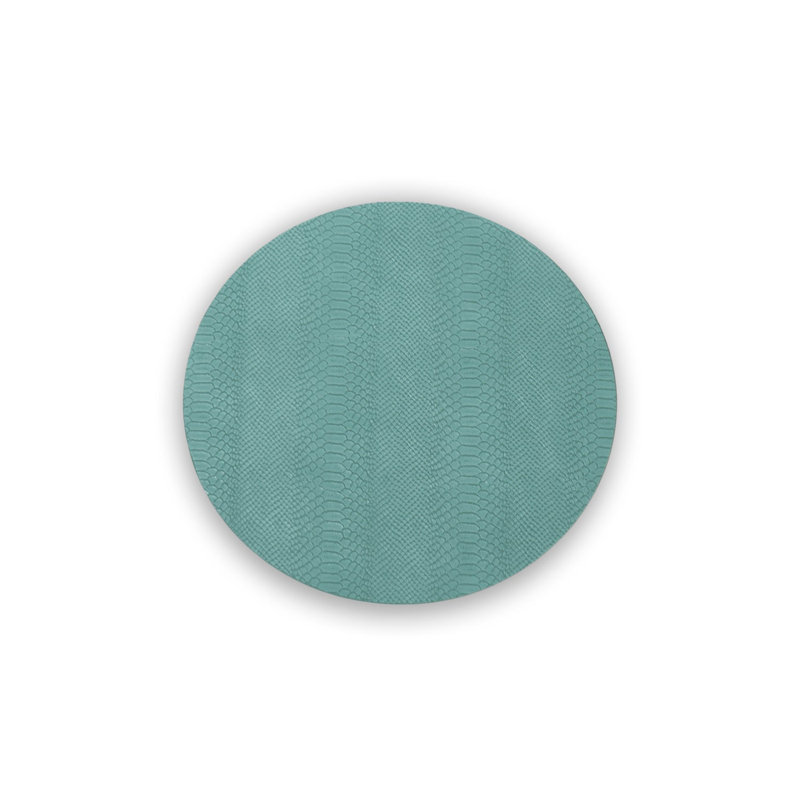 VIDA Coastal Croc Reversible 15.5" Round Placemats