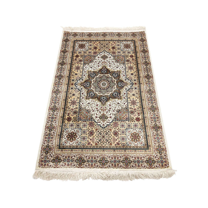 Tapis turc ivoire 3x5 et ivoire