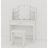 One drawer dresser table