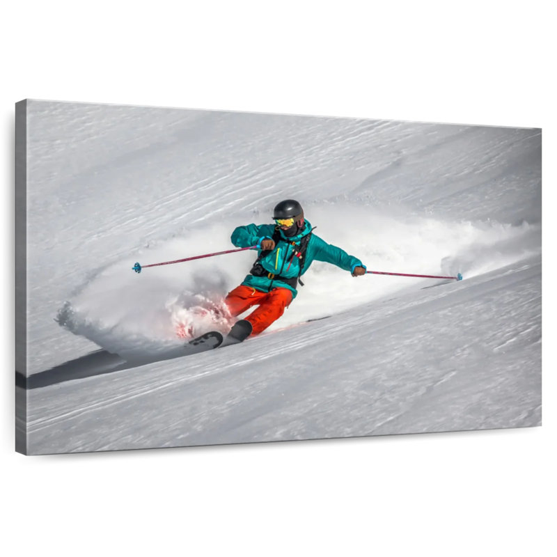 Skieur de neige Sireci Gastein, H 32 po x l 48 po