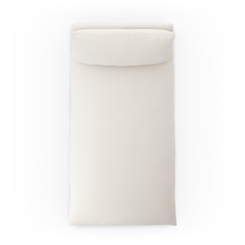 Grant Outdoor Chaise Lounge, White Performance