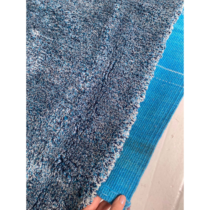 One-of-a-Kind Rectangle 7'2" x 14' Hand Knotted Area Rug
